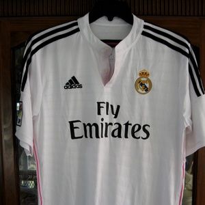 ADIDAS REAL MADRID FLY EMIRATES SIZE LG JERSEY